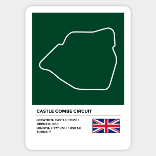 Castle Combe Circuit [info] Sticker